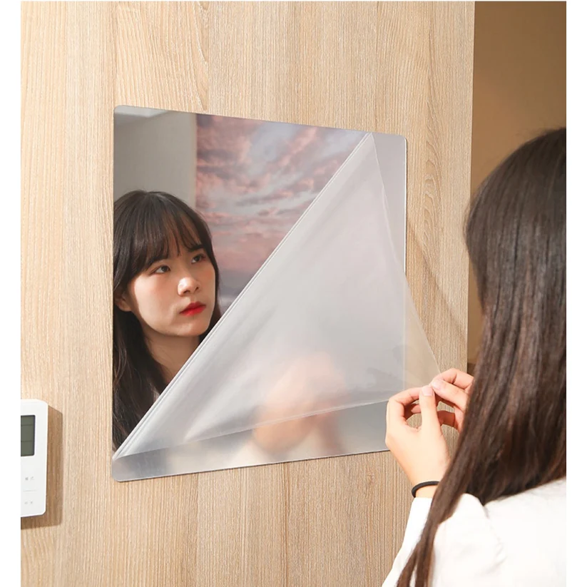 Self Adhesive UnBreakable Imported Acrylic Mirror for wall decore