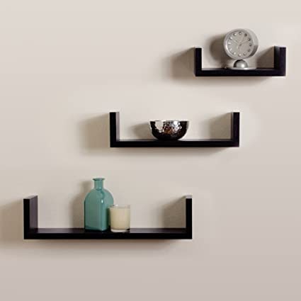 3pc Floating Wall Shelves ‘U-Shape’